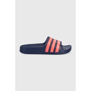 Detské šľapky adidas GV7856 tmavomodrá farba