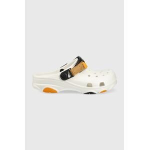 Šľapky Crocs Classic All Terain Clog 206340.94S-WHT.MLT, biela farba,
