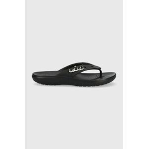 Žabky Crocs 207713.001-BLACK, čierna farba