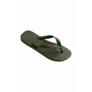 Žabky Havaianas Brasil zelená farba