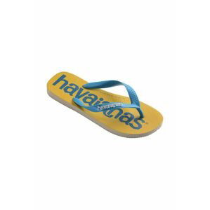 Žabky Havaianas Top Logomania béžová farba