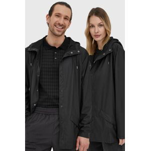 Bunda Rains Jacket 12010.01-Black, čierna farba, prechodná,