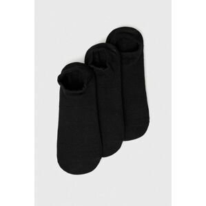 Ponožky Skechers dámske, čierna farba