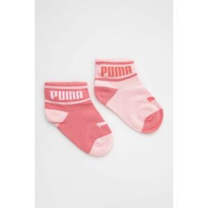 Detské ponožky Puma 93547902 ružová farba