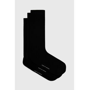 Ponožky Tiger Of Sweden (3-pack) pánske, čierna farba