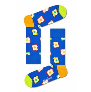 Ponožky Happy Socks pánske, tyrkysová farba