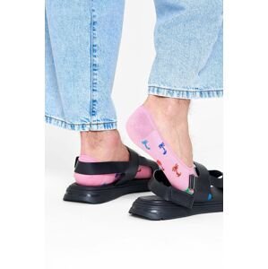 Ponožky Happy Socks pánske, ružová farba