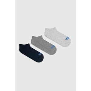 Ponožky Levi's pánske, šedá farba