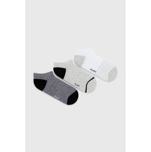 Ponožky Aldo Gohabard (3-pak) pánske, čierna farba
