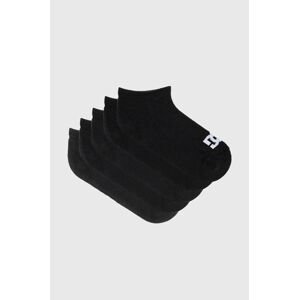 Ponožky Dc (5-pak) pánske, čierna farba