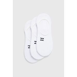 Ponožky Billabong pánske, biela farba