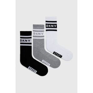 Ponožky Dkny pánske, čierna farba