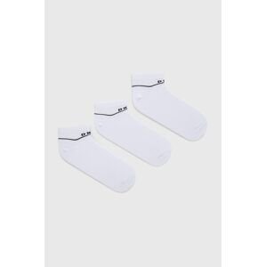 Ponožky Dkny pánske, biela farba