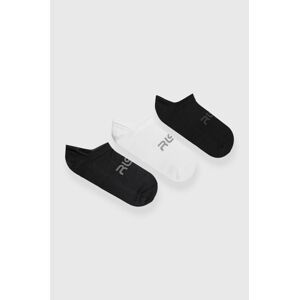 Ponožky 4F 4f X Rl9 (3-pak) pánske, čierna farba
