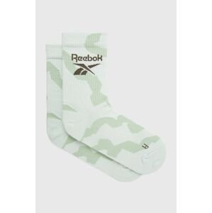 Ponožky Reebok Classic HE2405 zelená farba