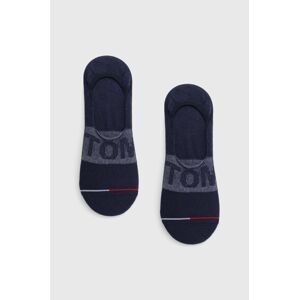 Ponožky Tommy Jeans tmavomodrá farba