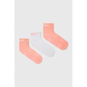 Ponožky Skechers ružová farba