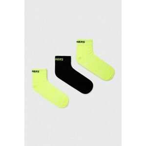 Ponožky Skechers zelená farba