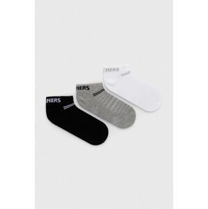 Ponožky Skechers šedá farba