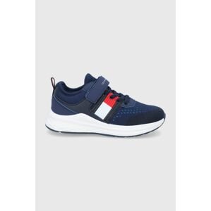 Detské topánky Tommy Hilfiger tmavomodrá farba