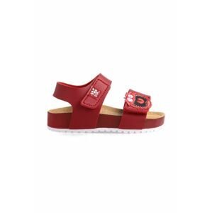 Detské sandále Garvalin červená farba
