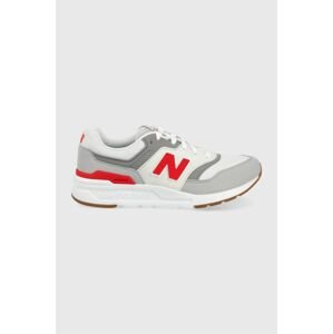 Detské topánky New Balance GR997HSR šedá farba