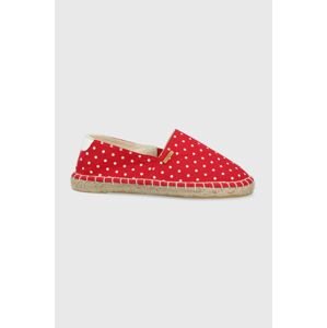 Espadrilky Big Star červená farba,