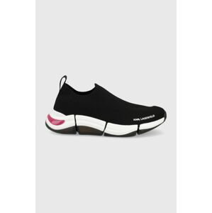 Topánky Karl Lagerfeld Quadra čierna farba,
