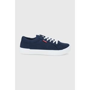 Tenisky Levi's Malibu 2.0 dámske, tmavomodrá farba