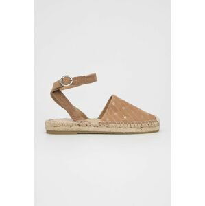 Semišové espadrilky Liu Jo Vera 01 hnedá farba, SA2271PX020S1853