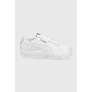 Topánky Puma Suede Mayu St Wns 383273 biela farba,