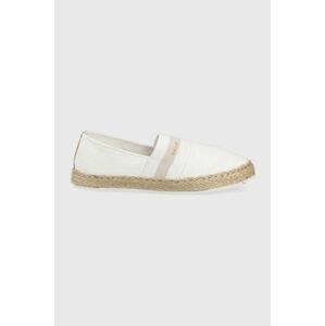 Espadrilky Gant Raffiaville biela farba,