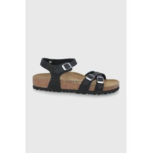 Kožené sandále Birkenstock Kumba 1021487-Black, dámske, čierna farba