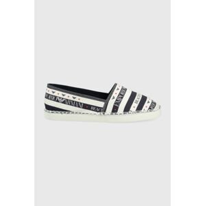 Espadrilky Emporio Armani Underwear tmavomodrá farba,