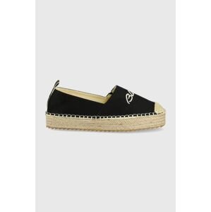 Espadrilky Blauer čierna farba,