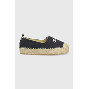 Espadrilky Blauer tmavomodrá farba,