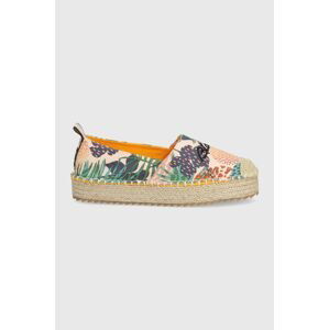 Espadrilky Blauer na platforme