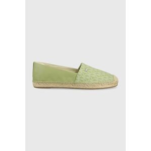 Espadrilky MICHAEL Michael Kors Kendrick Slip On zelená farba,