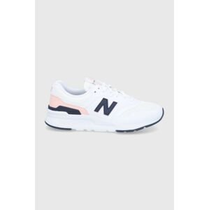 Topánky New Balance Cw997hcw biela farba,