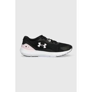 Topánky Under Armour Ua W Surge 3 čierna farba,