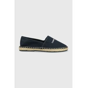 Espadrilky Tommy Jeans tmavomodrá farba,