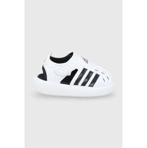 Detské sandále adidas GW0388 biela farba