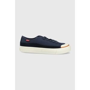 Tenisky Levi's Square Low pánske, tmavomodrá farba