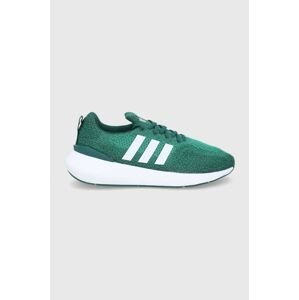 Topánky adidas Originals Swift Run GZ3501-GREEN/WHT, zelená farba
