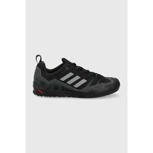 Topánky adidas TERREX Swift Solo 2 GZ0331 pánske, čierna farba,