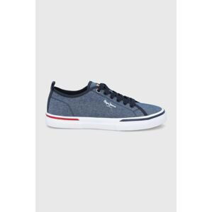 Tenisky Pepe Jeans Kenton Smart 22 Chambray pánske,