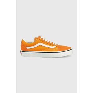 Tenisky Vans Ua Old Skool oranžová farba