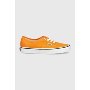 Tenisky Vans Ua Authentic oranžová farba