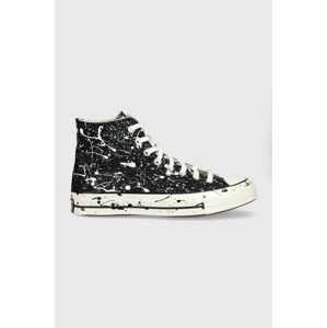 Tenisky Converse Chuck 70 Hi čierna farba