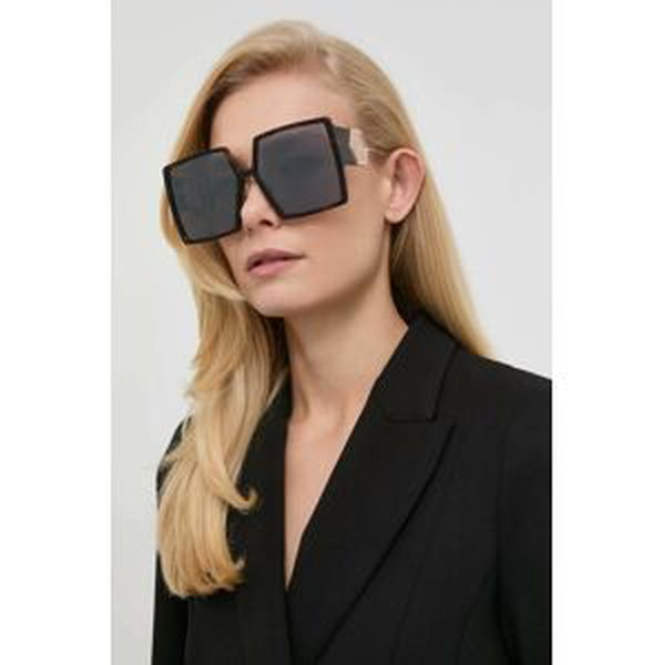 Slnečné okuliare Philipp Plein dámske, hnedá farba